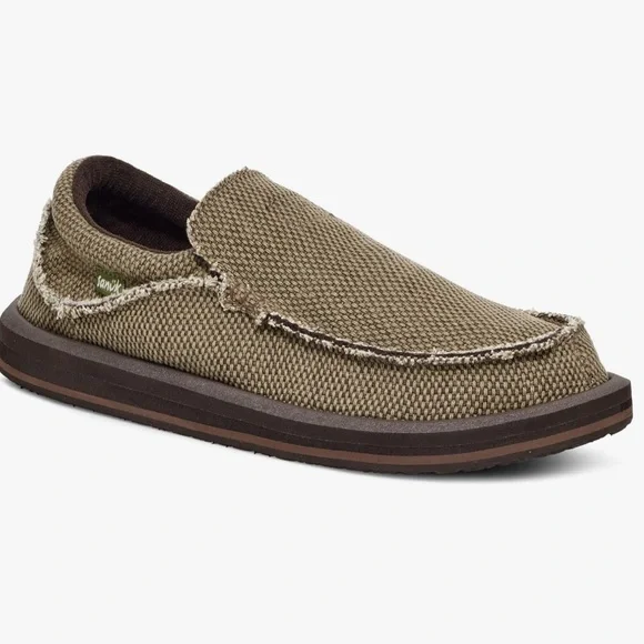LSanuk Brown Loafers Slip-Ons Casual Comfort - Picture 2 of 6
